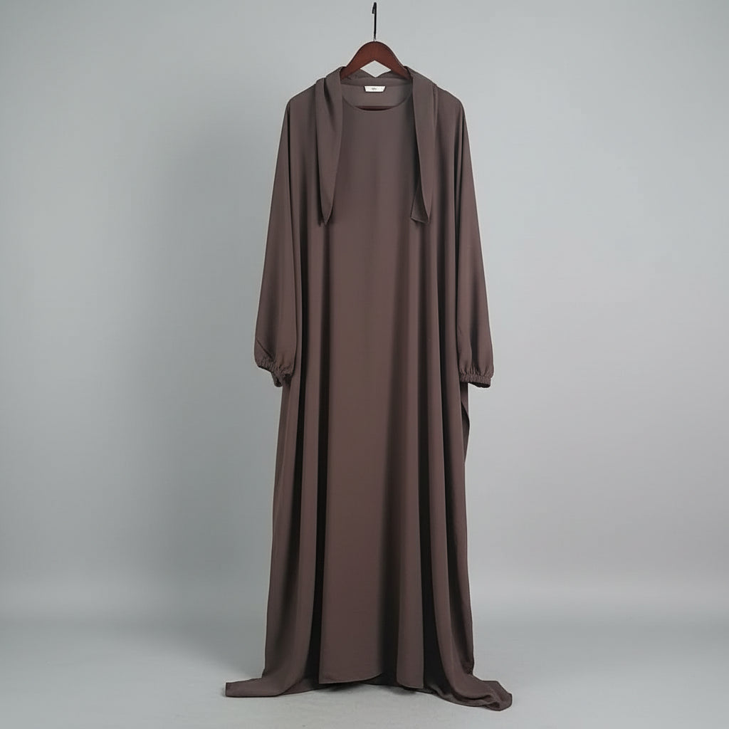 Abaya Damen Dubai / Einteilliges Prayer Dress