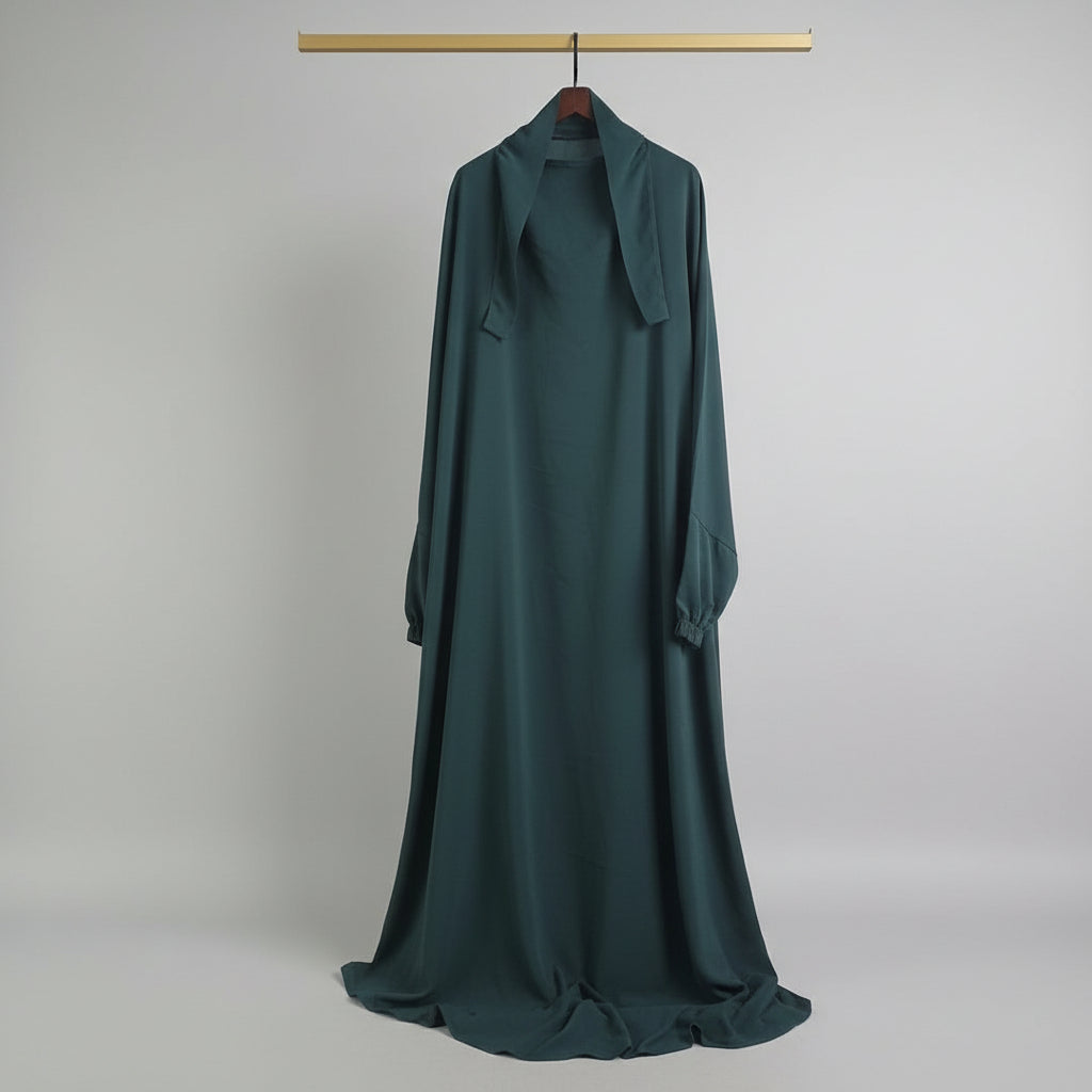 Abaya Damen Dubai / Einteilliges Prayer Dress