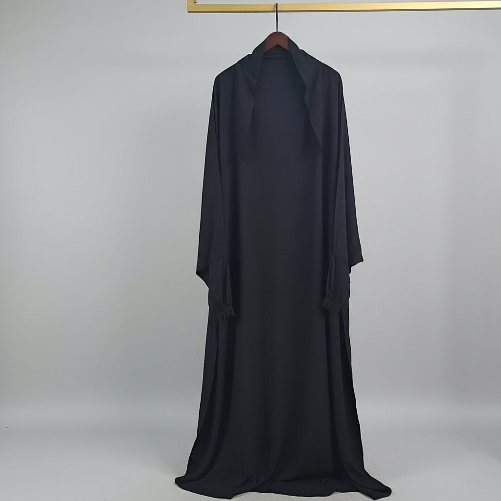 Abaya Damen Dubai / Einteilliges Prayer Dress