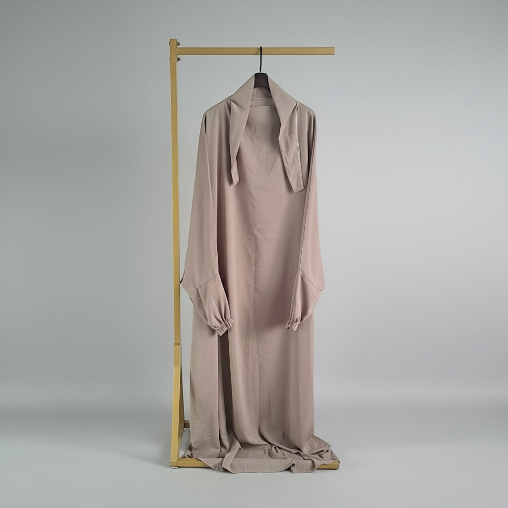 Abaya Damen Dubai / Einteilliges Prayer Dress