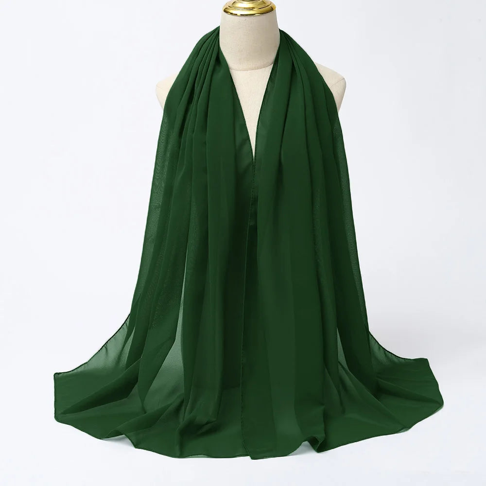 Premium Chiffon Hijab für Damen