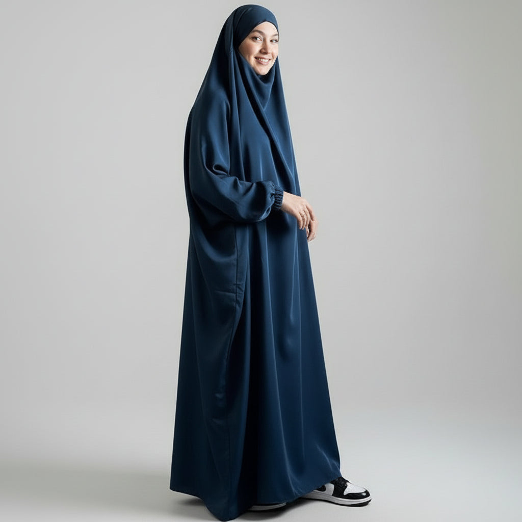 Abaya Damen Dubai / Einteilliges Prayer Dress